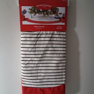 Wondershop Red and White Tree Skirt